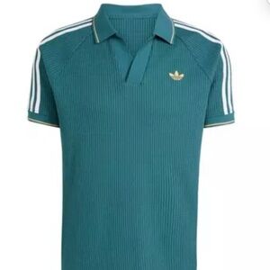 Adidas Originals Men's Waffle Knit Polo Shirt